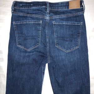 Size 6 Long - American Eagle High Waisted Skinny Jeans